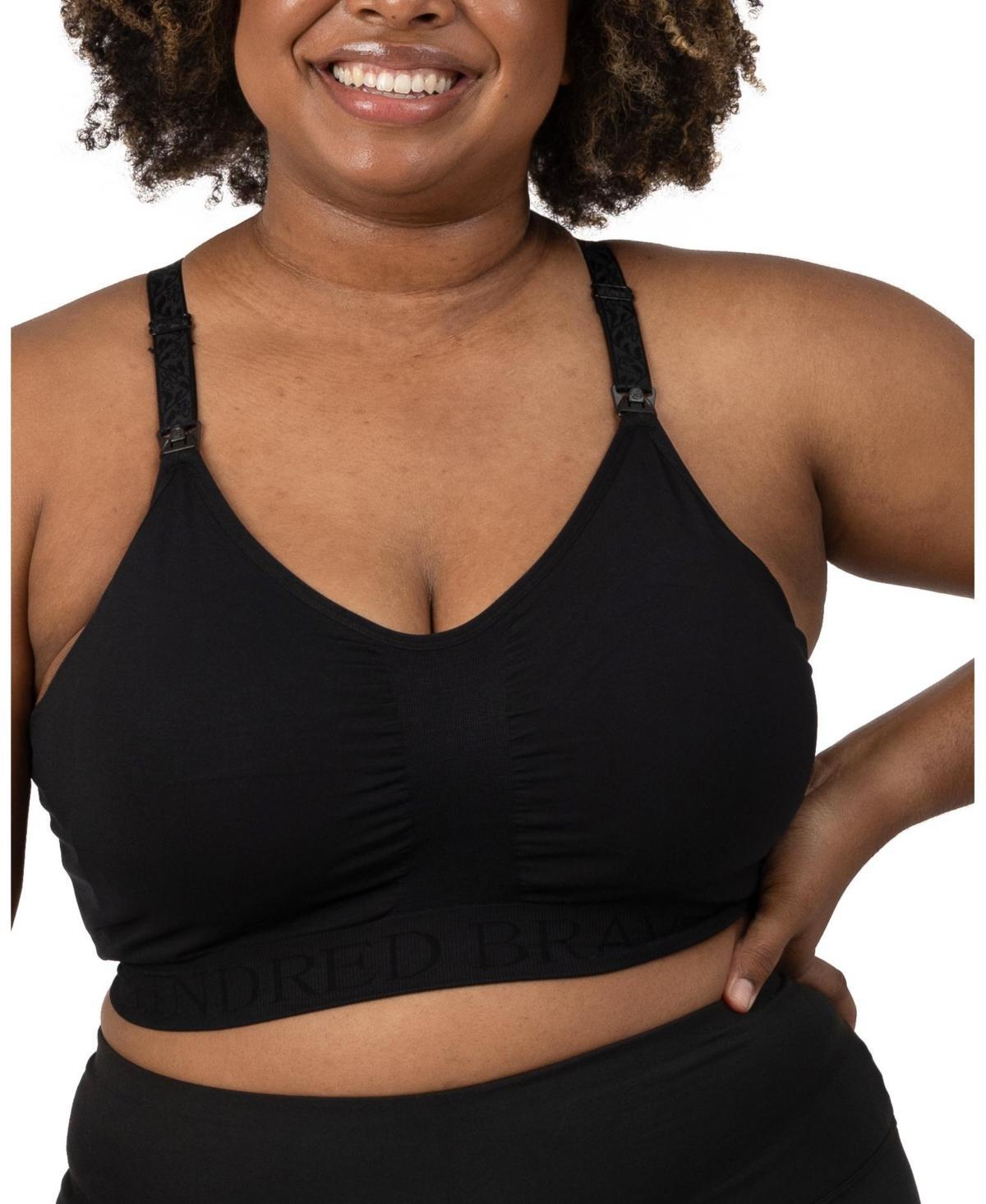 Kindred Bravely Women's Sublime Nursing Sports Bra - Black Product Image
