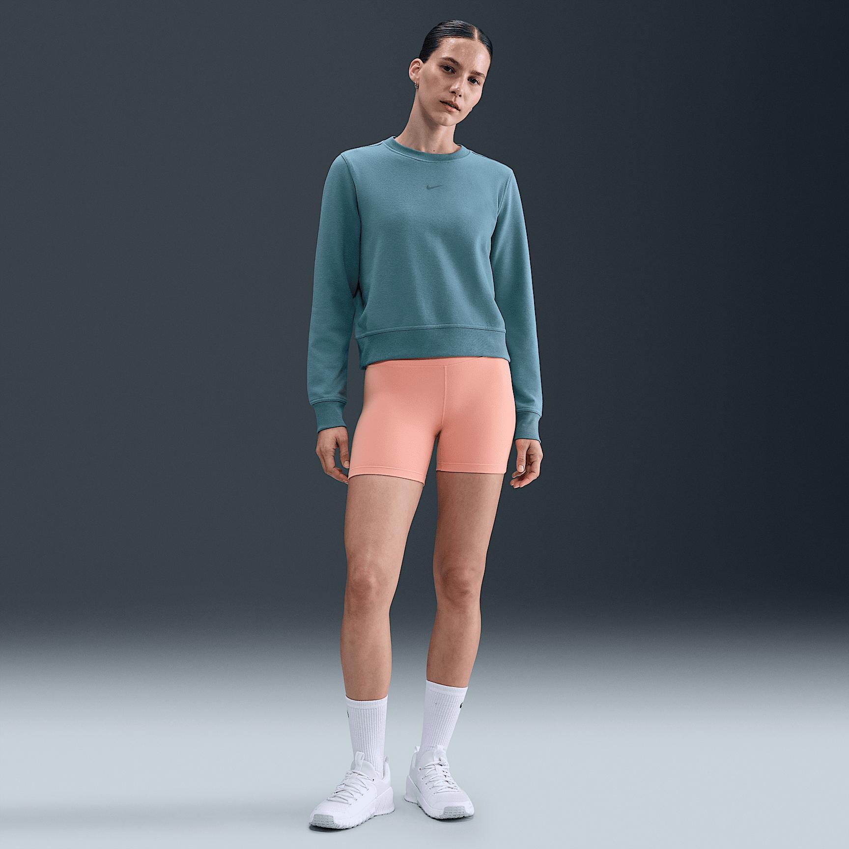 Nike Dri-FIT One Women's Crew-Neck French Terry Sweatshirt Product Image