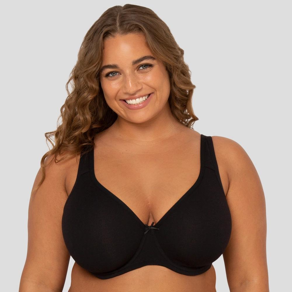 Fit For Me by Fruit of the Loom Womens Plus Size Beyond Soft Cotton Unlined Underwire Bra Product Image