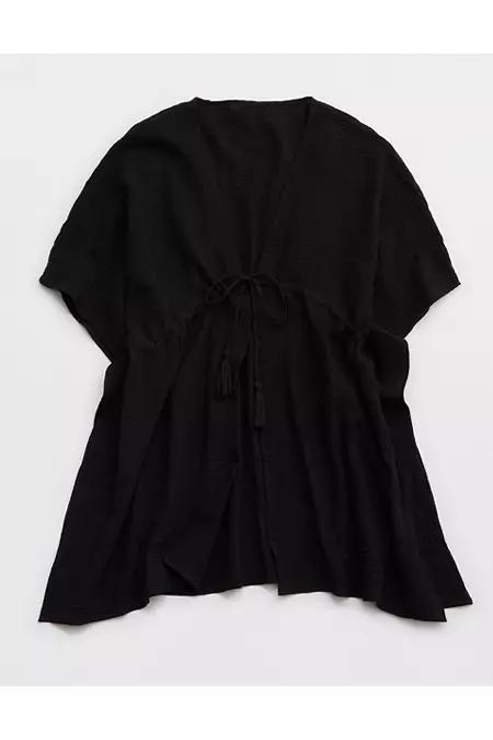 Aerie Gauze Tie Cape Women's Product Image