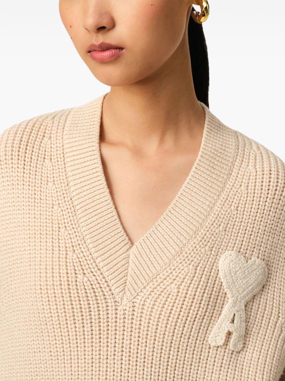 Ami de Coeur knitted vest Product Image