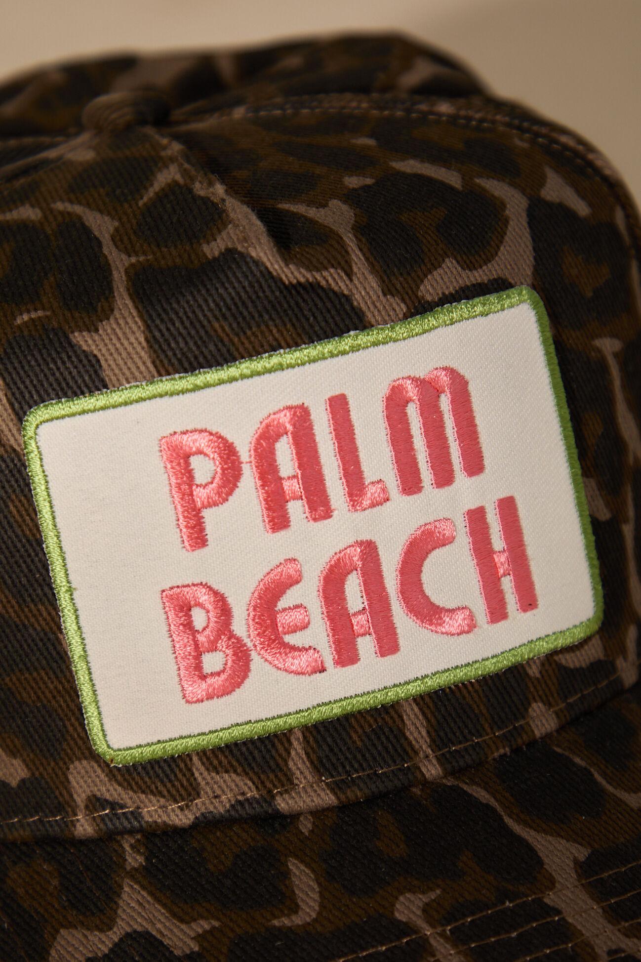 Leopard Palm Beach Trucker Hat Product Image
