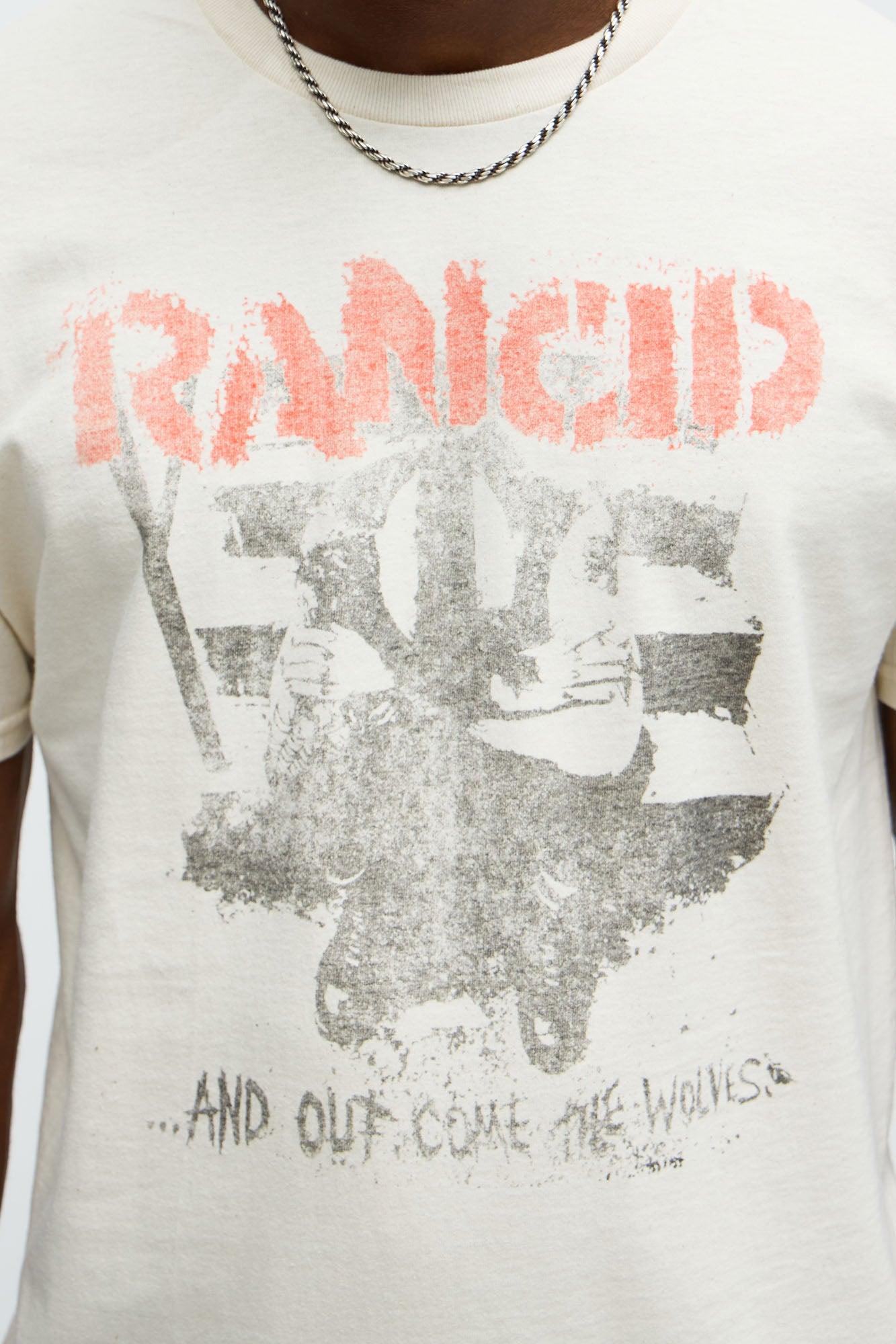 Rancid Wolves Short Sleeve Tee - Natural Product Image