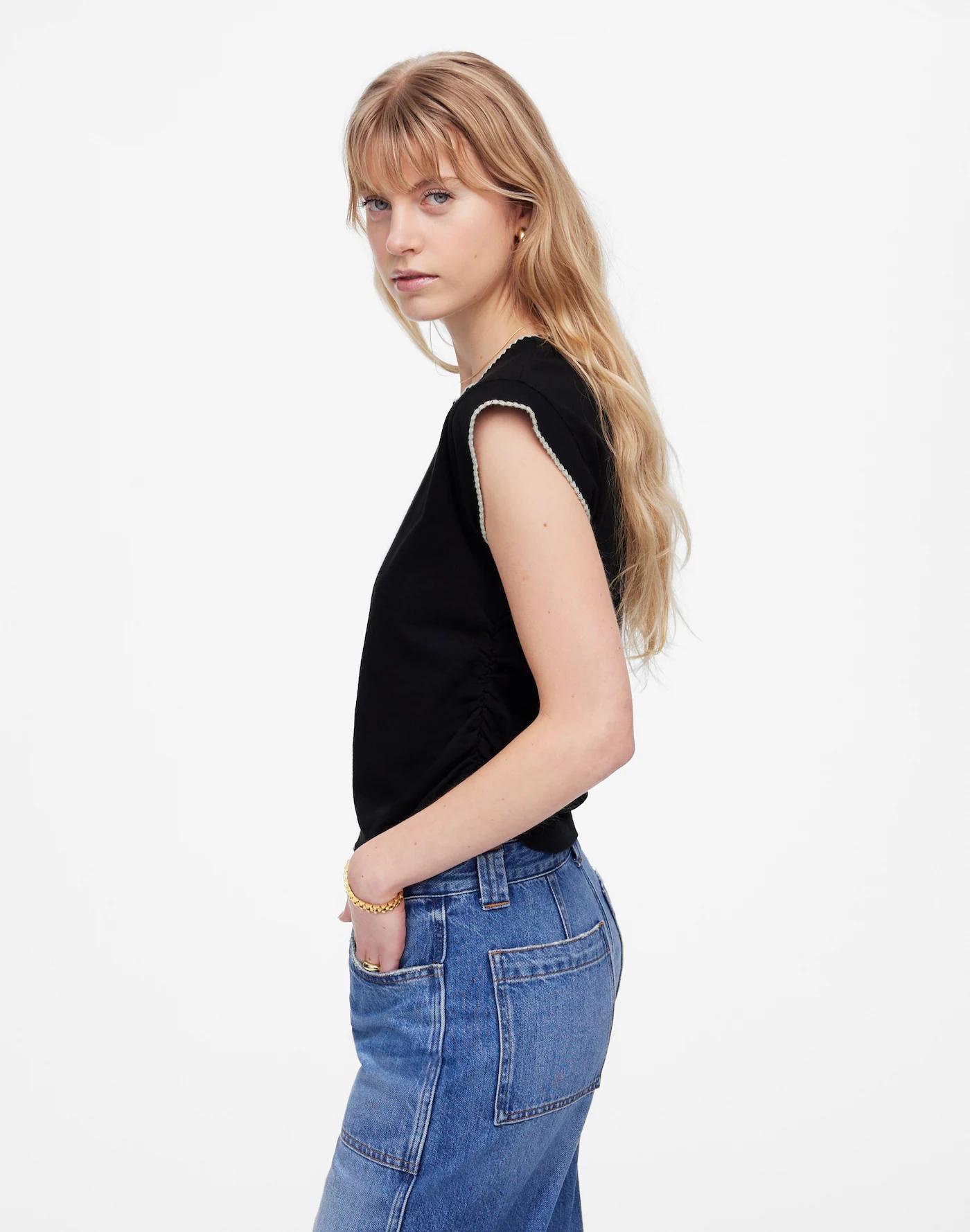 Side-Cinch Muscle Tee Product Image