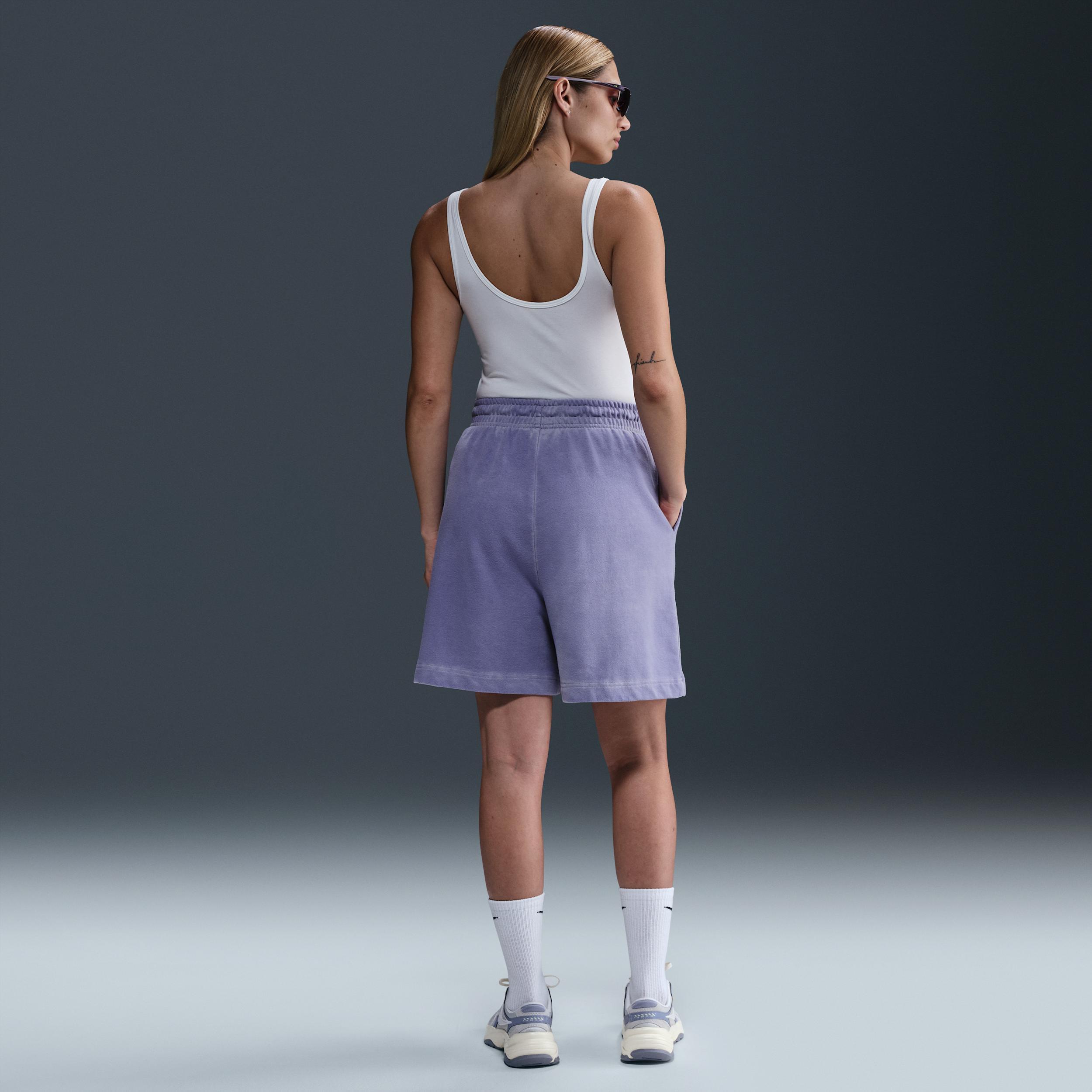 Women's Nike Sportswear Phoenix Fleece High-Waisted French Terry Shorts Product Image