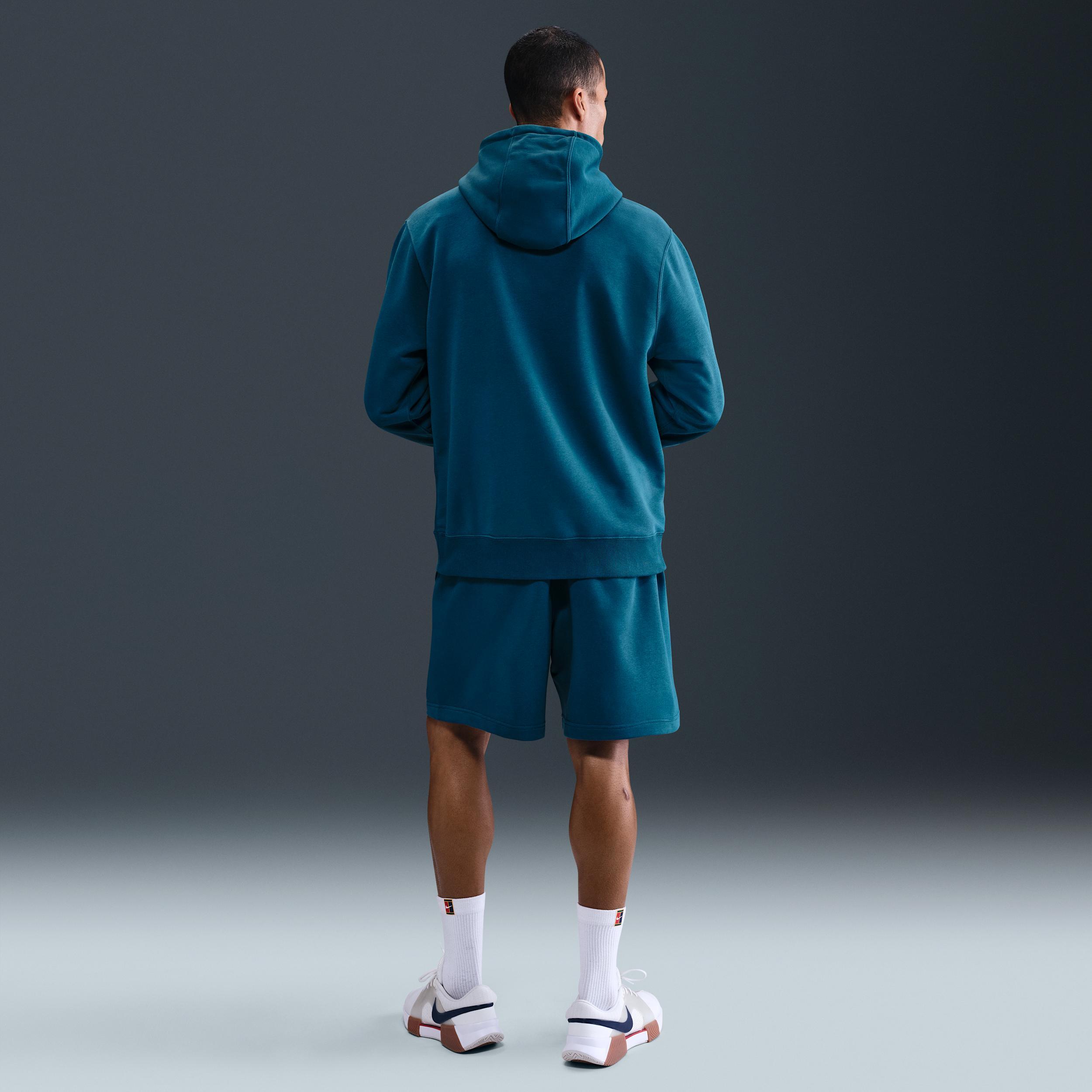 Nike Men's Court Heritage Dri-FIT French Terry Tennis Pullover Hoodie Product Image