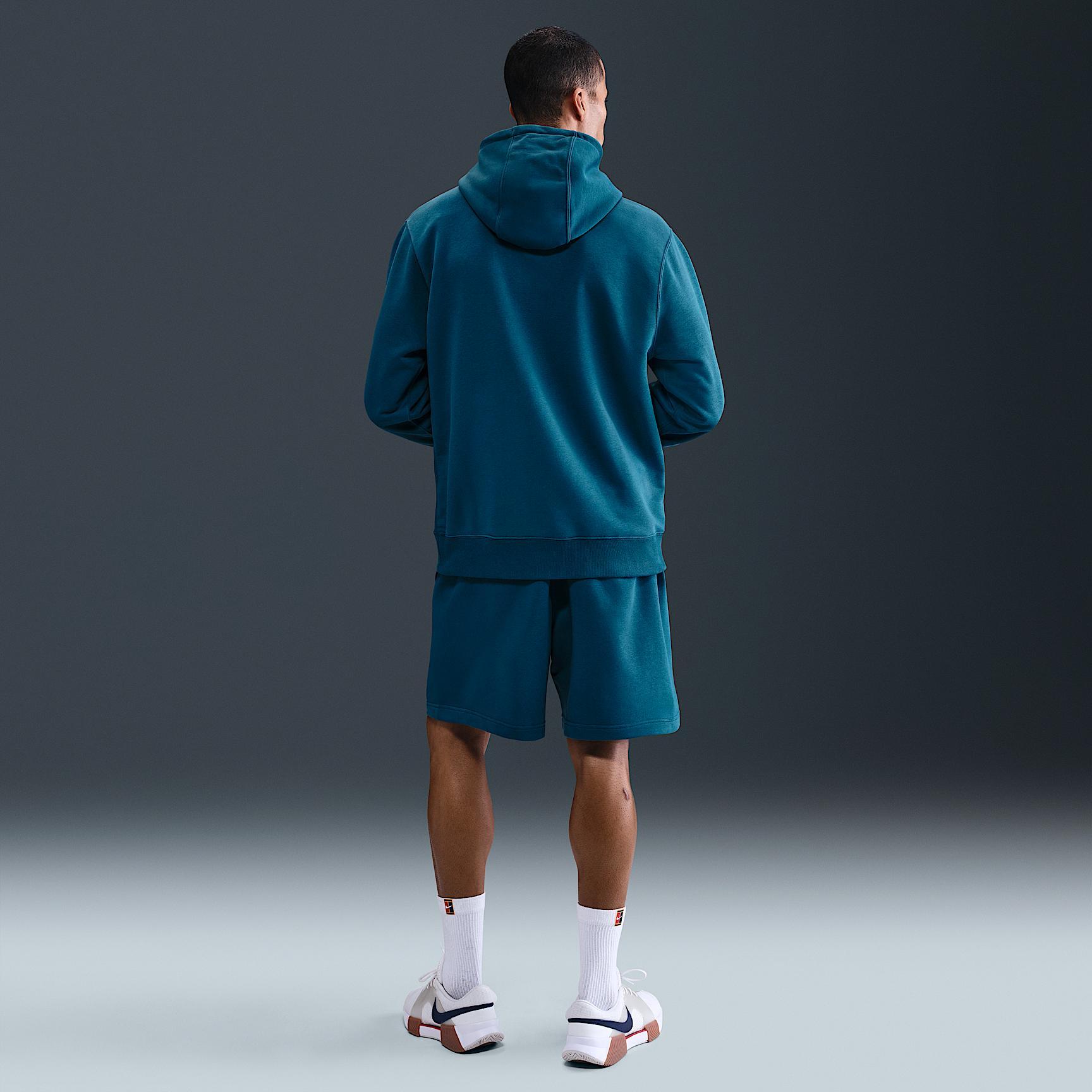 Nike Men's Court Heritage Dri-FIT French Terry Tennis Pullover Hoodie Product Image