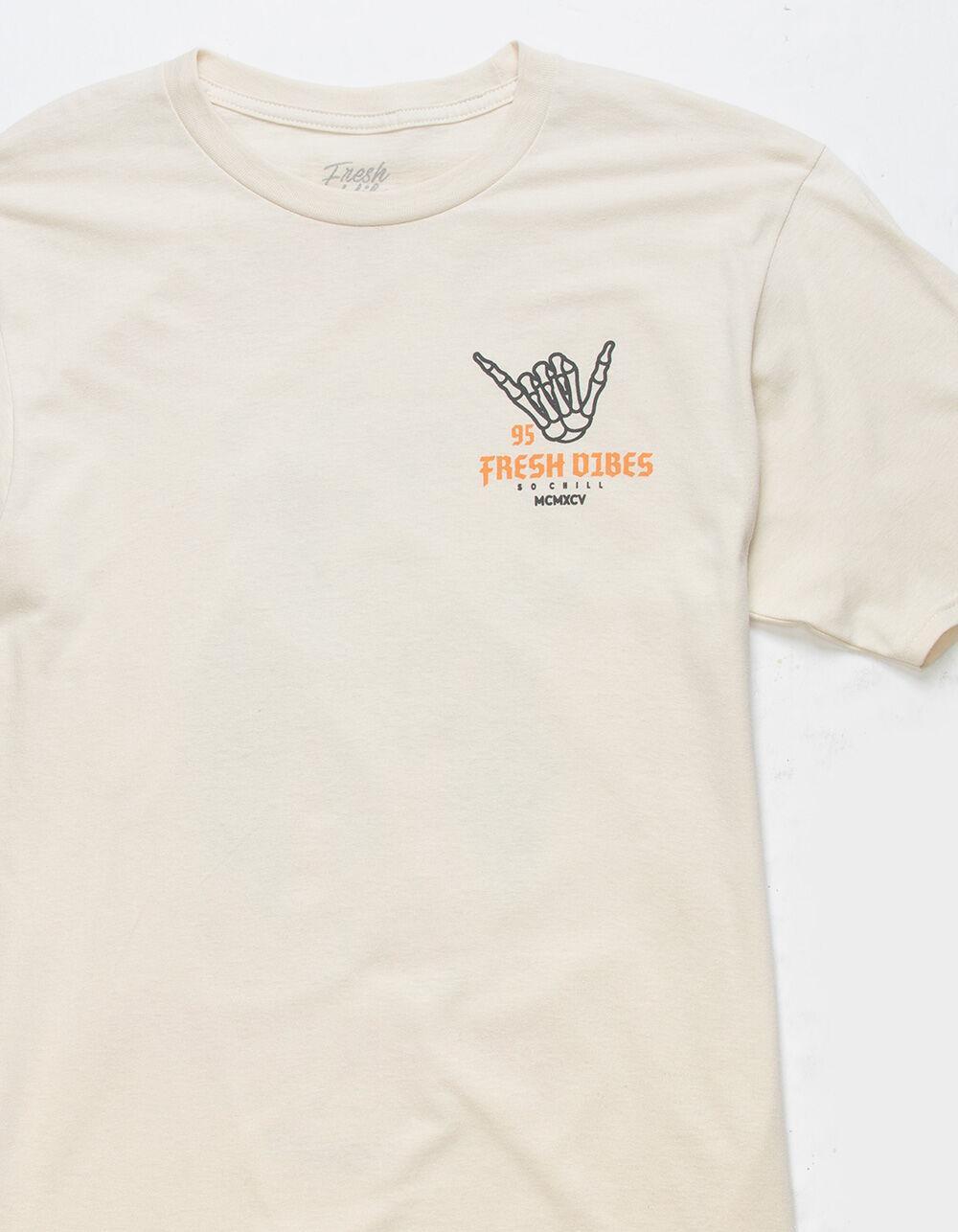 FRESH VIBES Zero Shade Mens Tee - NATURAL Product Image