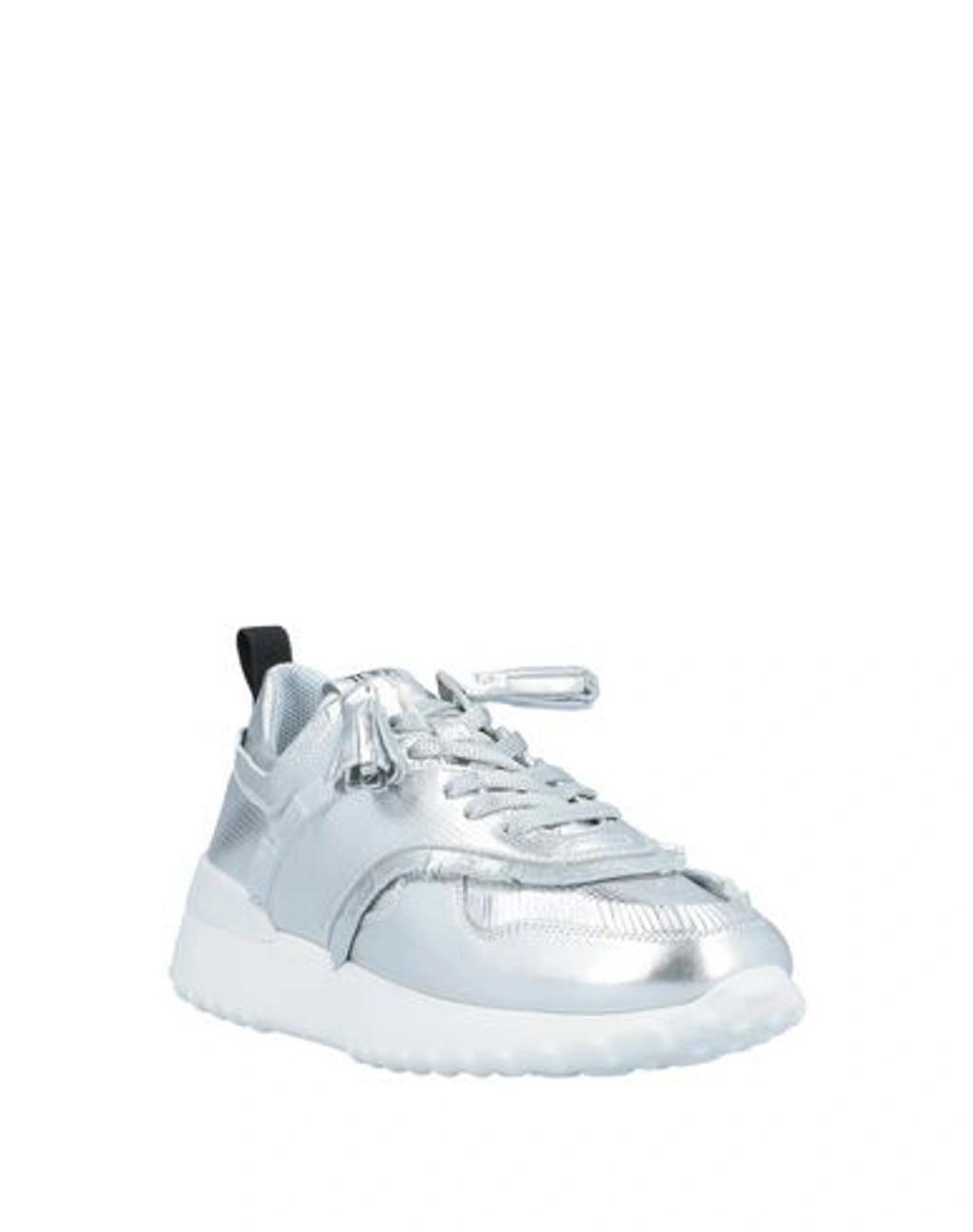 TOD'S Sneakers In Silver Product Image