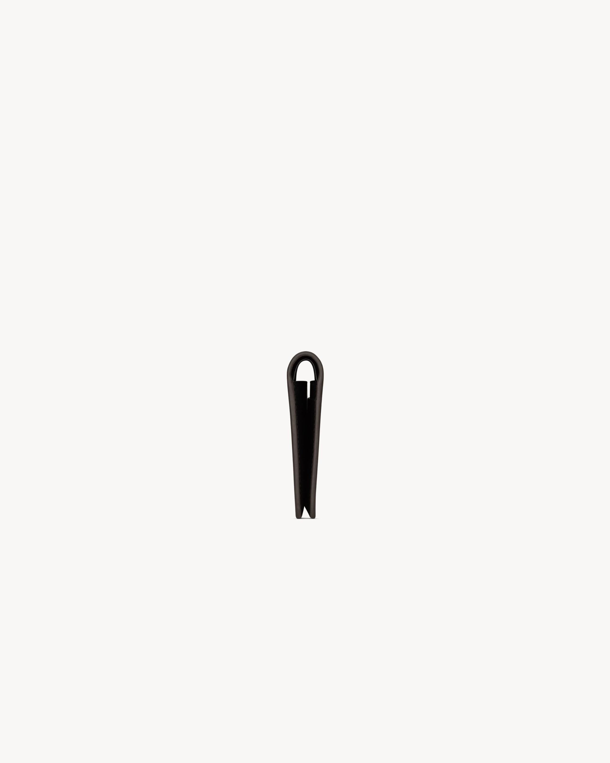 SAINT LAURENT PARIS credit card wallet in eel Product Image