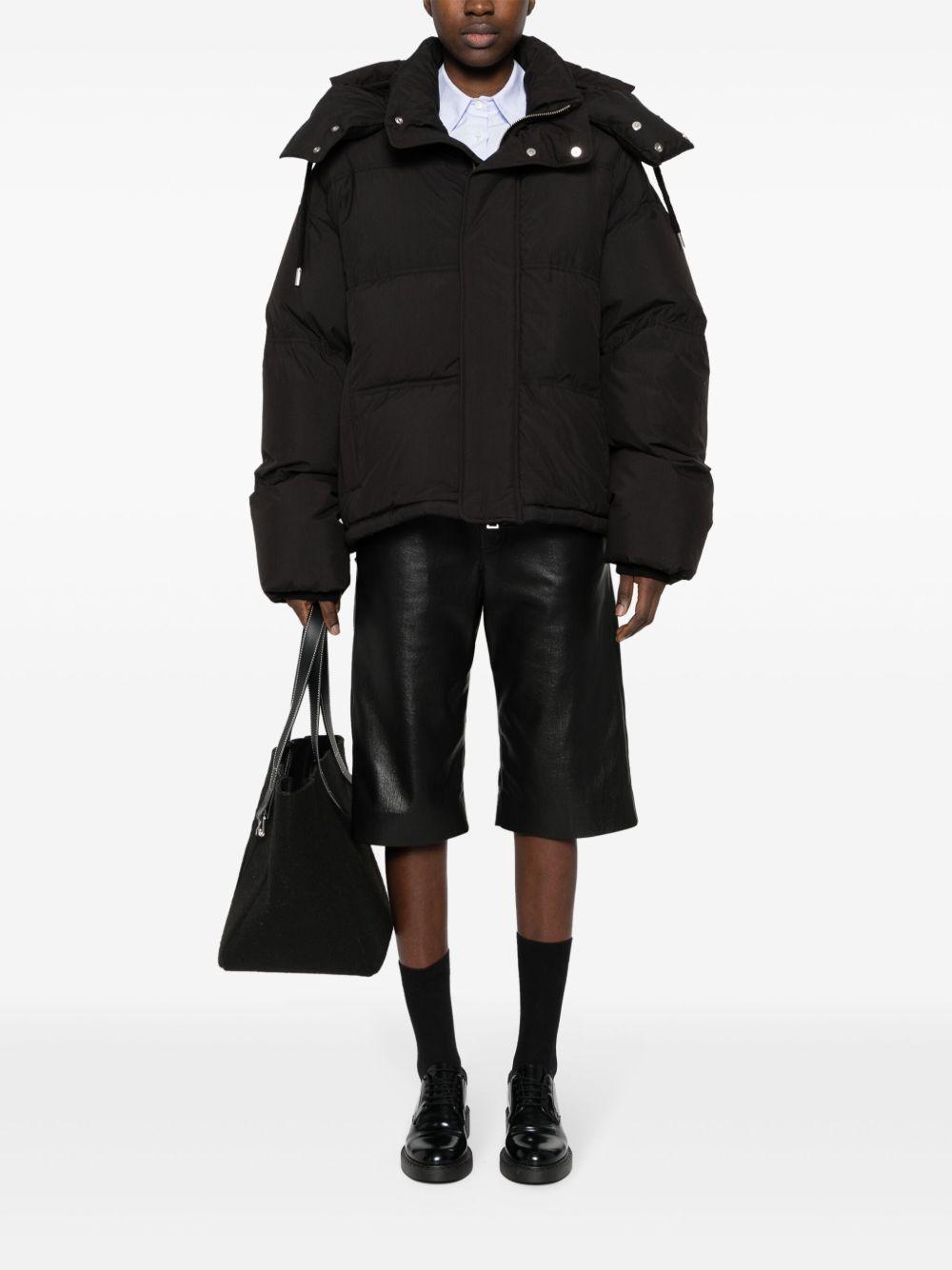 logo-appliqué puffer jacket Product Image