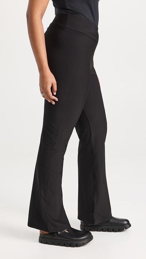 Plush Fleece-Lined Flare Leggings | Shopbop Product Image