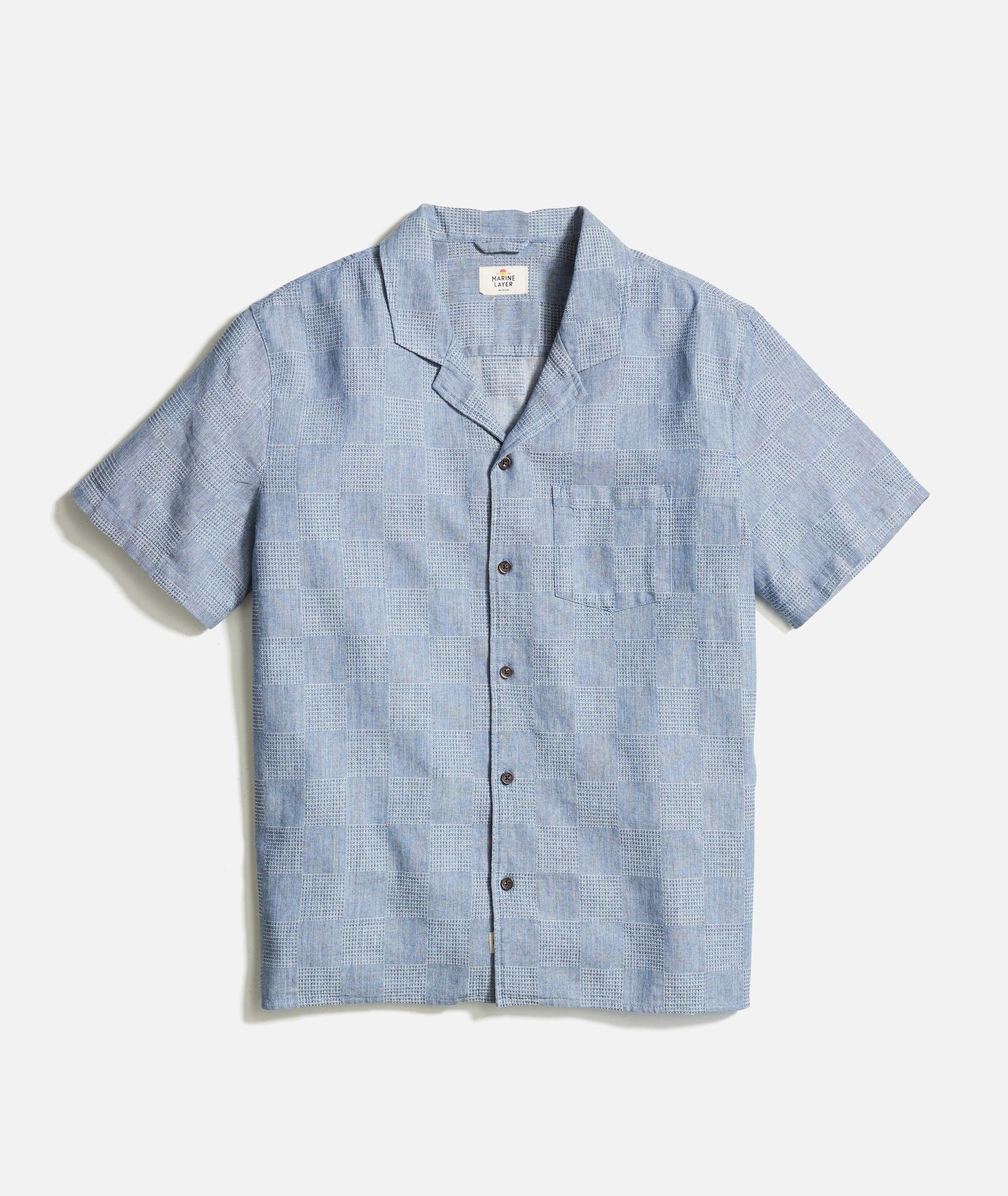 Stretch Selvage Long Sleeve Shirt Product Image