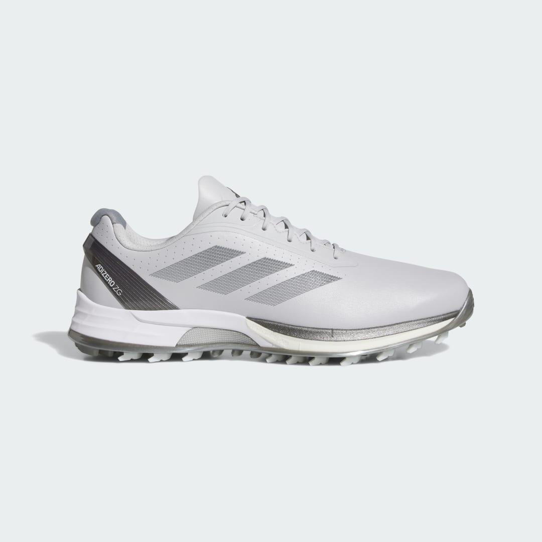 adidas Adizero ZG Spikeless Golf Shoes Cloud White 7 Mens Product Image