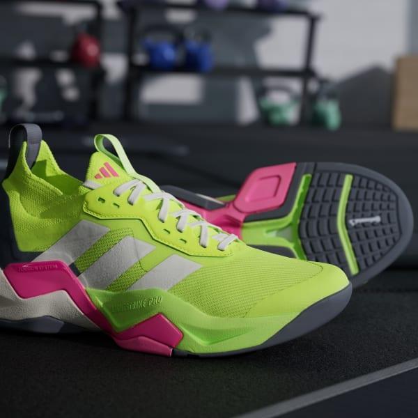 adidas Rapidmove ADV 2 HIIT training shoes Lucid Lemon 11 Womens Product Image
