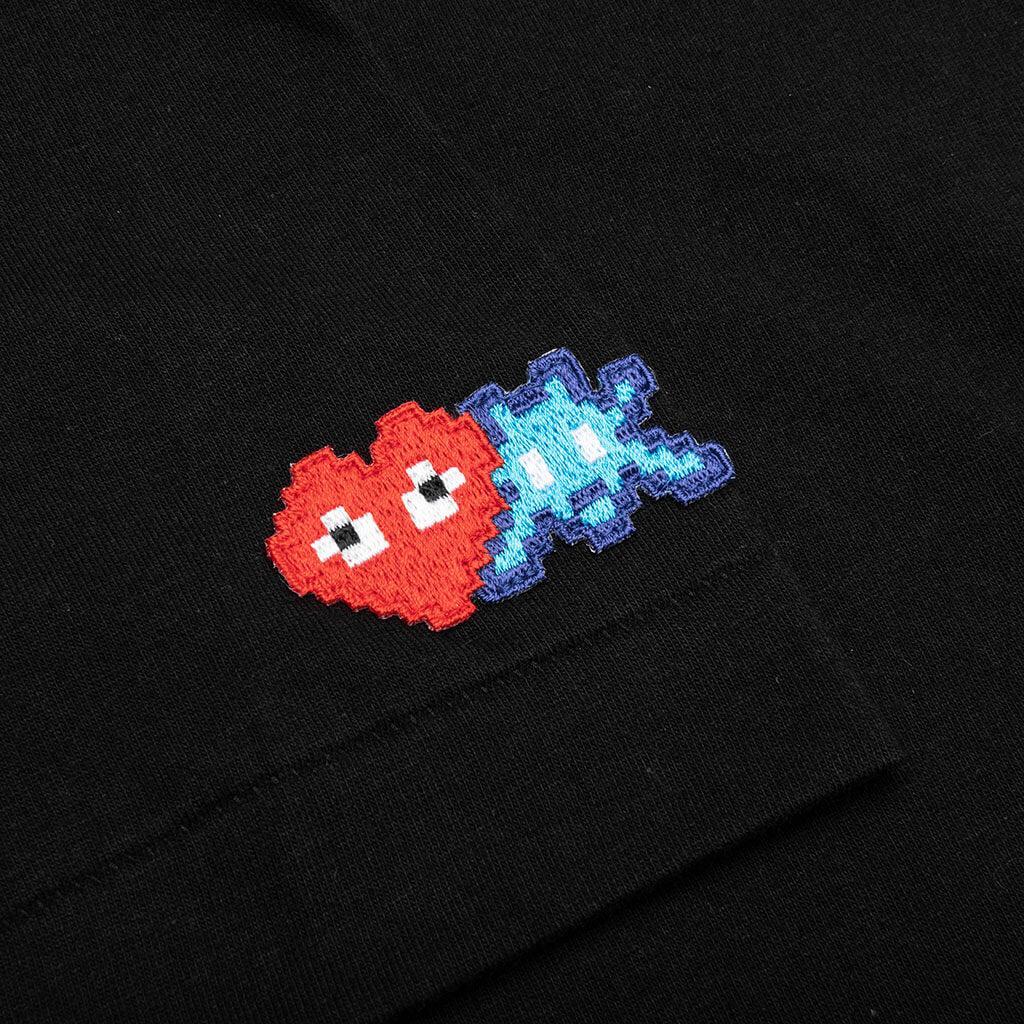Comme des Garcons PLAY x the Artist Invader S/S Tee - Black Male Product Image