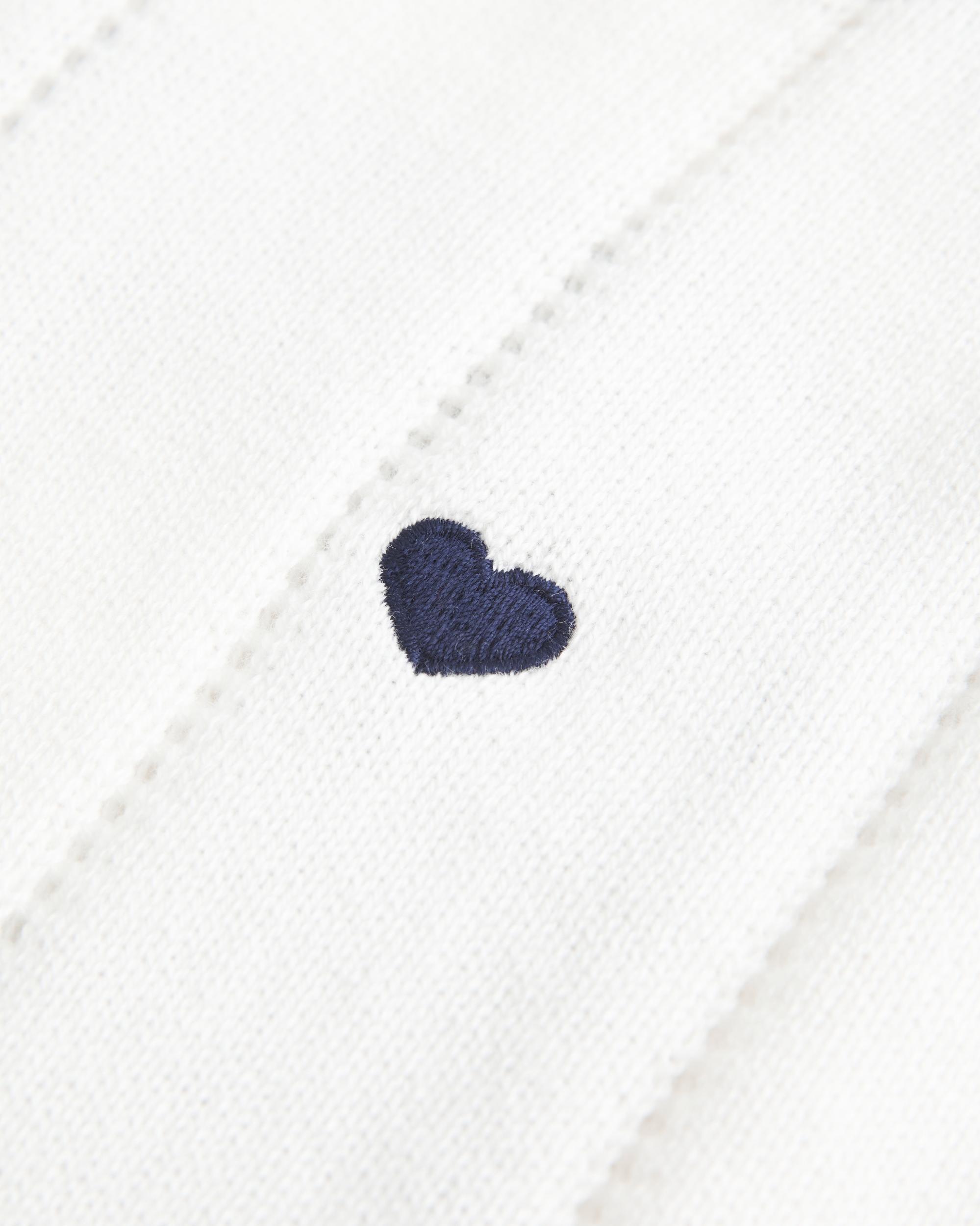 Easy Long-Sleeve Sweater Polo Product Image