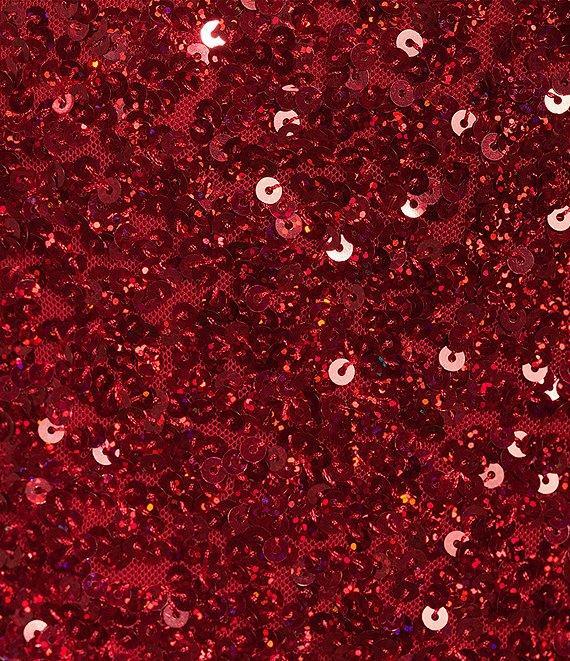 B. Darlin Bungee Spaghetti Strap Sleeveless Sequins Bodycon Dress Product Image