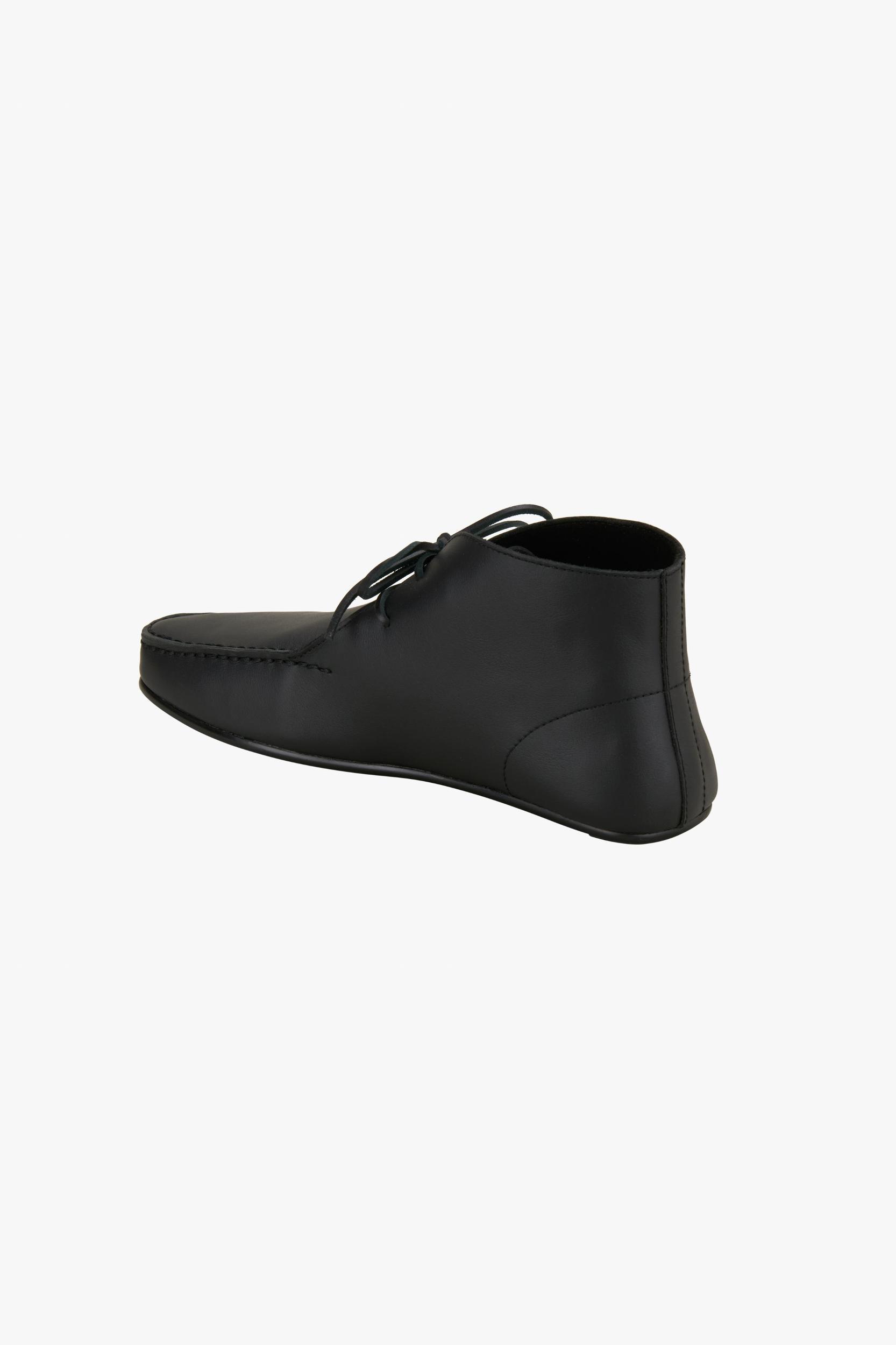 LEATHER ANKLE BOOTS X STEFANO PILATI Product Image