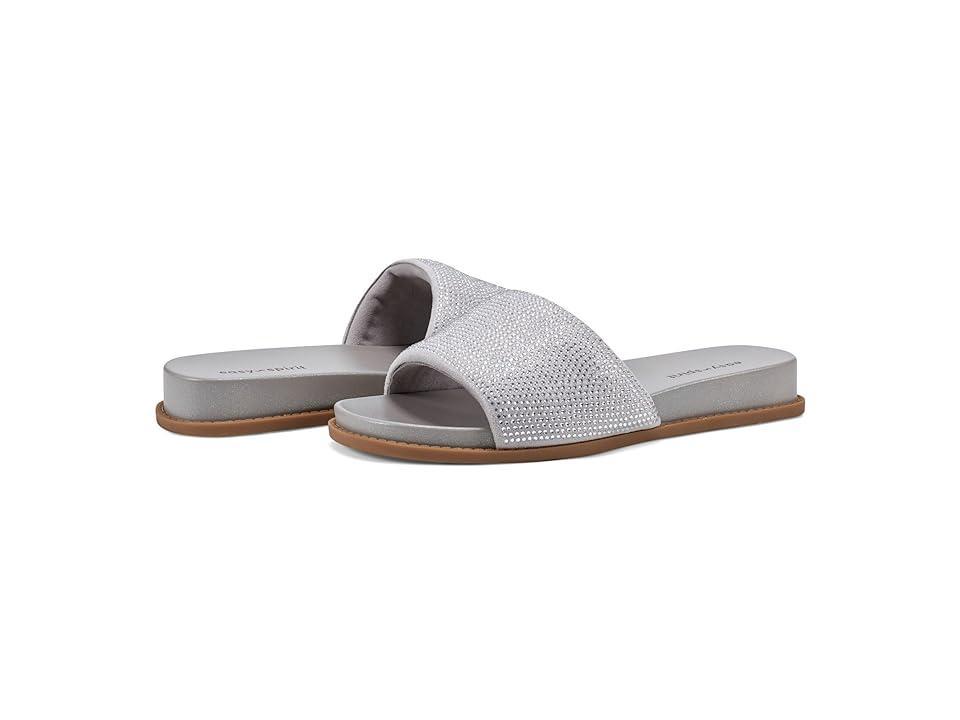 Easy Spirit Torin Jeweled Women's One Band Slide Sandals, Size: 8, Black Product Image