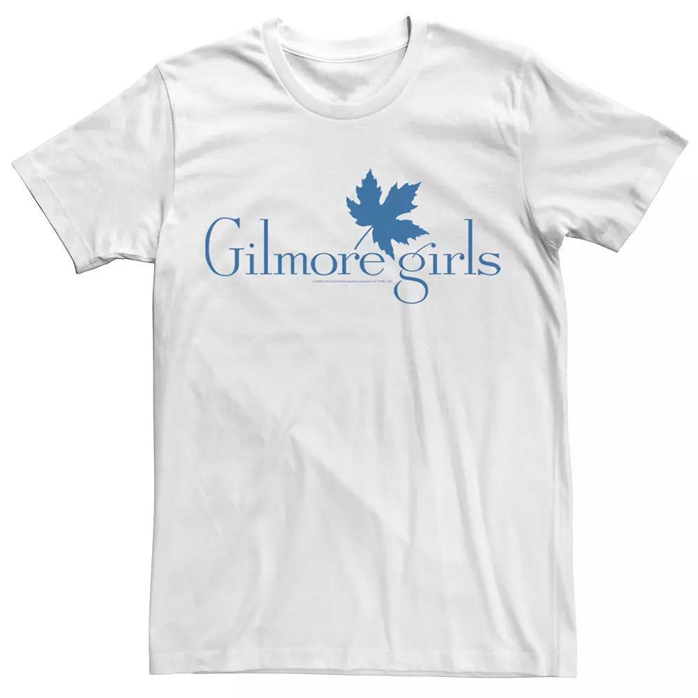 Men's Gilmore Girls Leaf Logo Tee, Size: XL, White Product Image