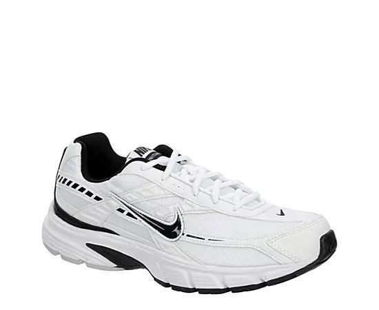 Nike Initiator Men's Running Shoes, Size: 8.5, White Black Product Image
