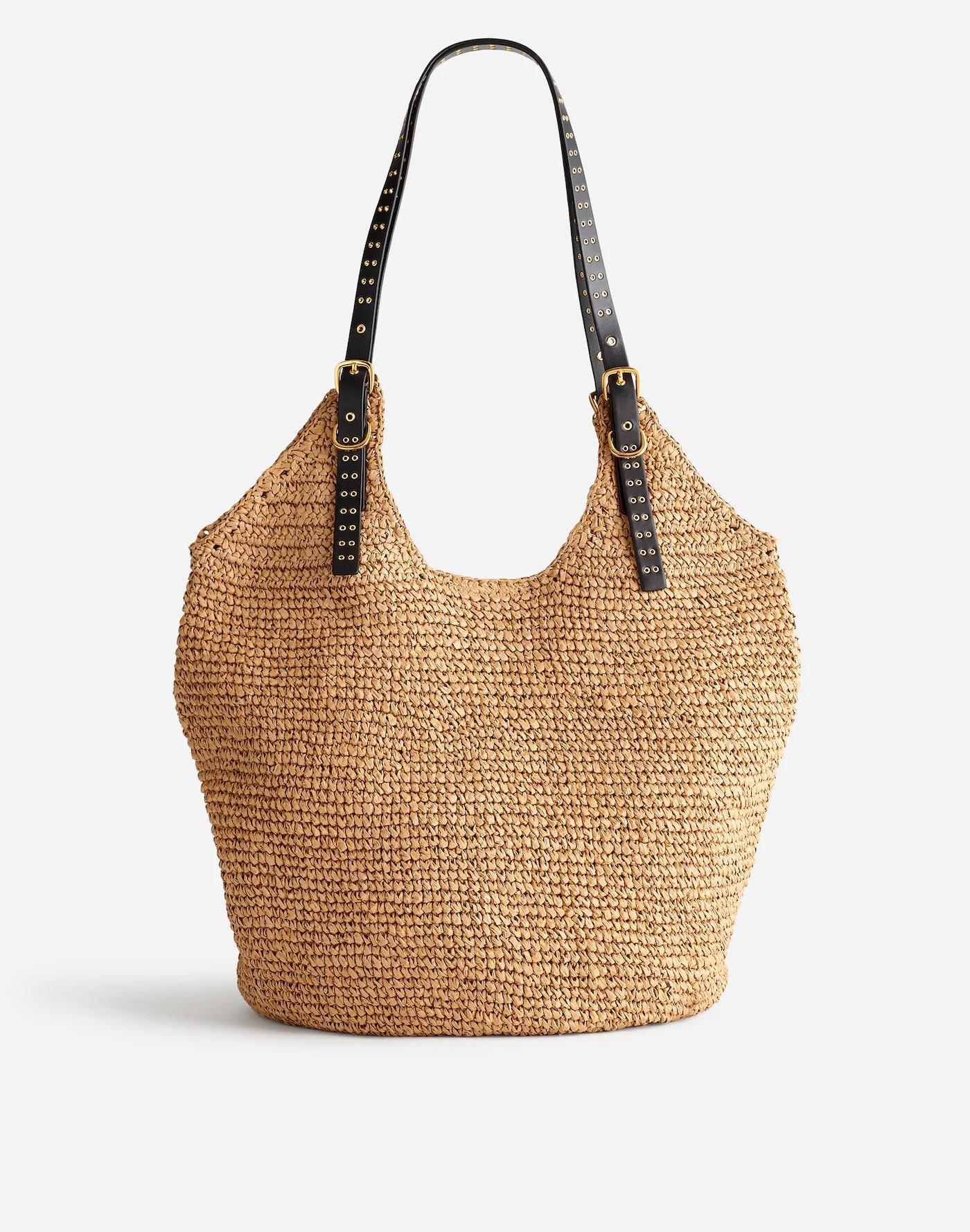 The Straw Slouch Tote Product Image