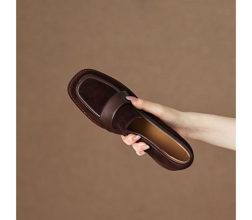 Faux Suede Loafers Product Image