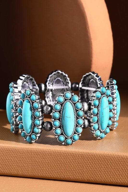 Natural Stone Stretch Bracelet Product Image