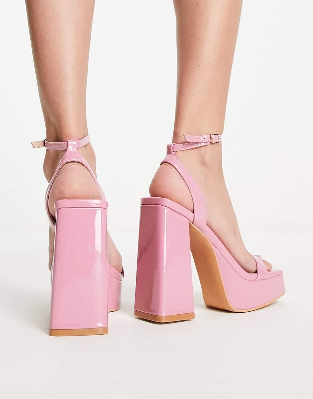 Glamorous platform heel sandals Product Image