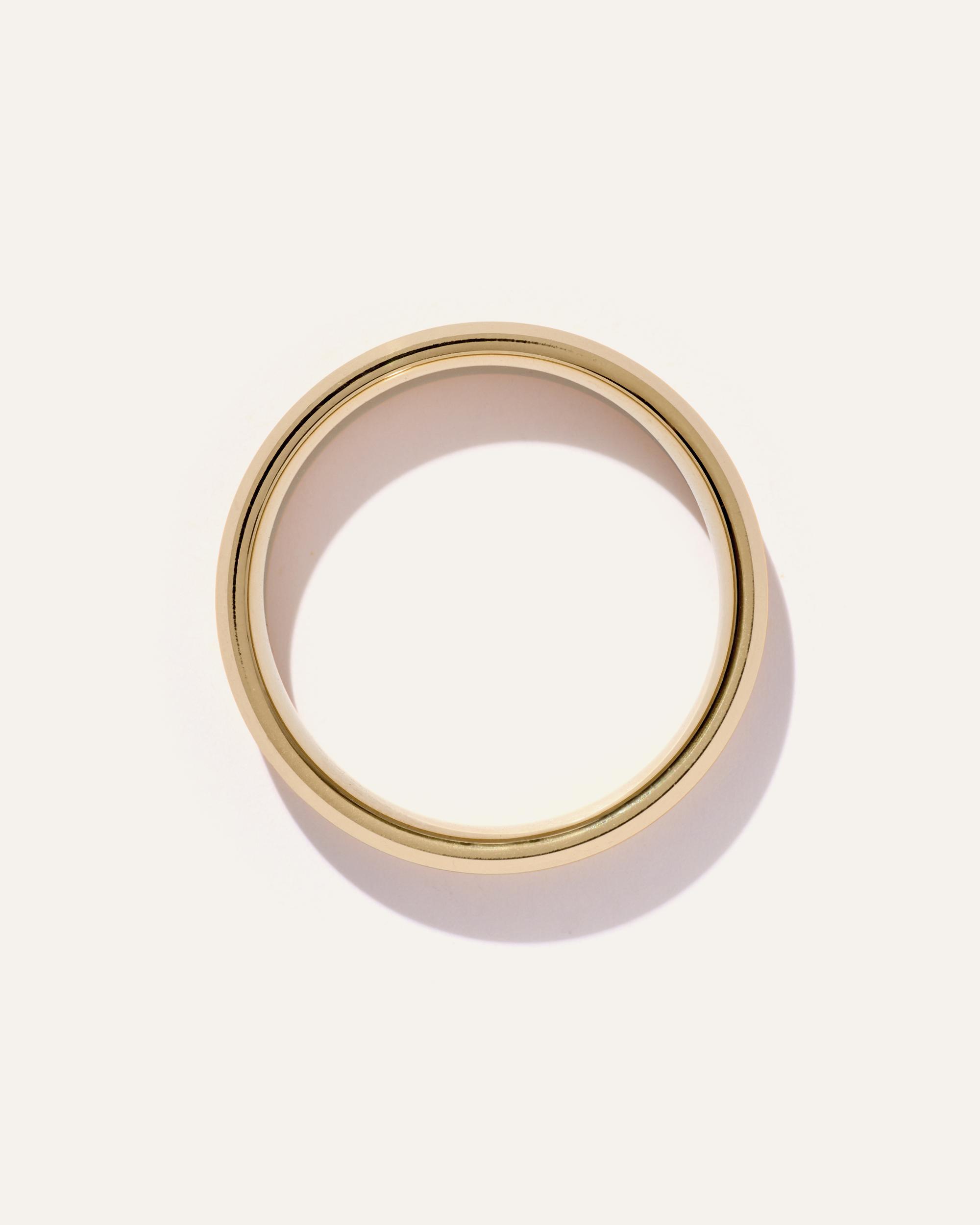 Quince | Men's Tungsten Carbide Brushed Beveled Edge Band Rings Product Image