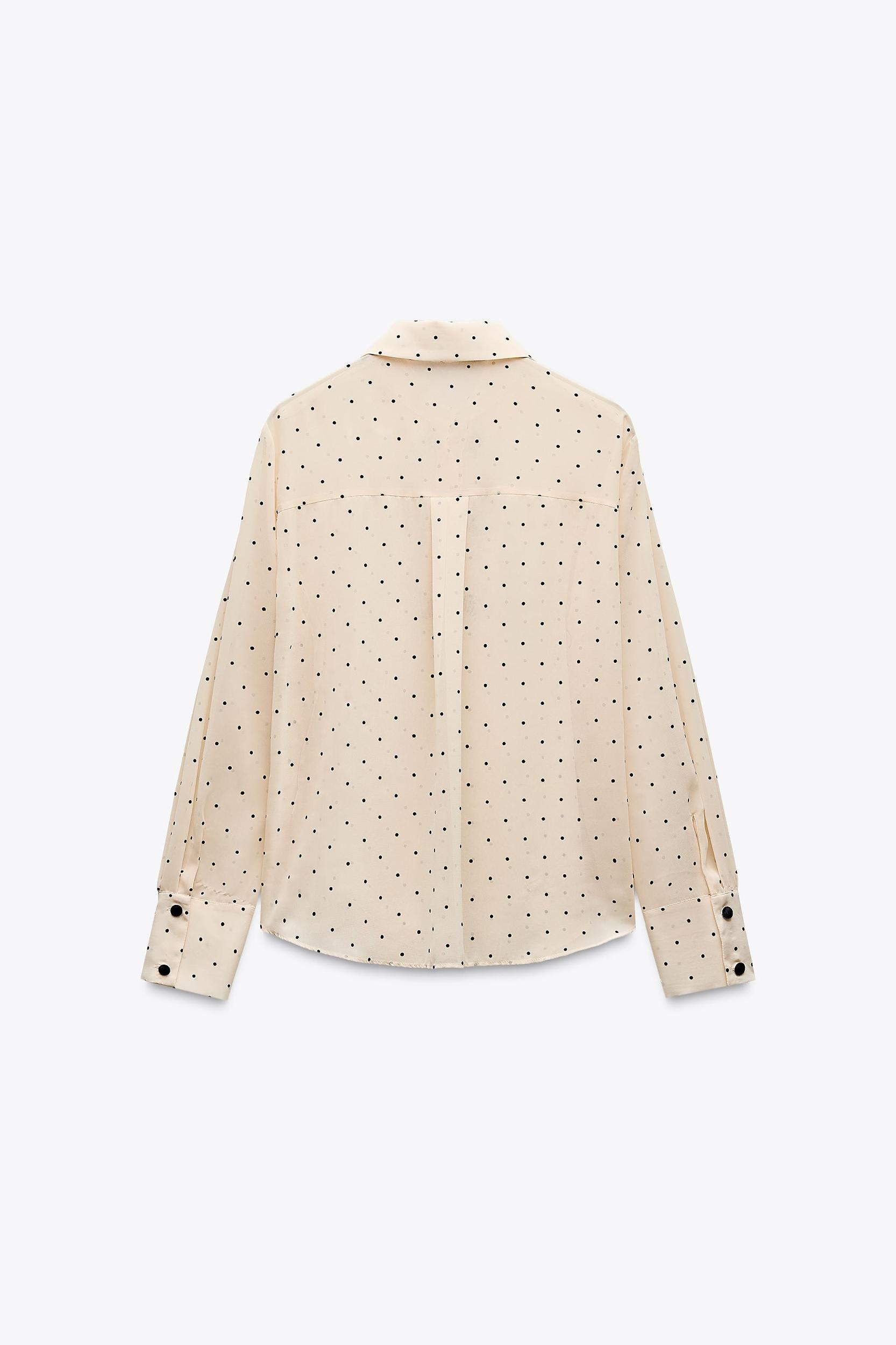 POLKA DOT BOWS SHIRT Product Image