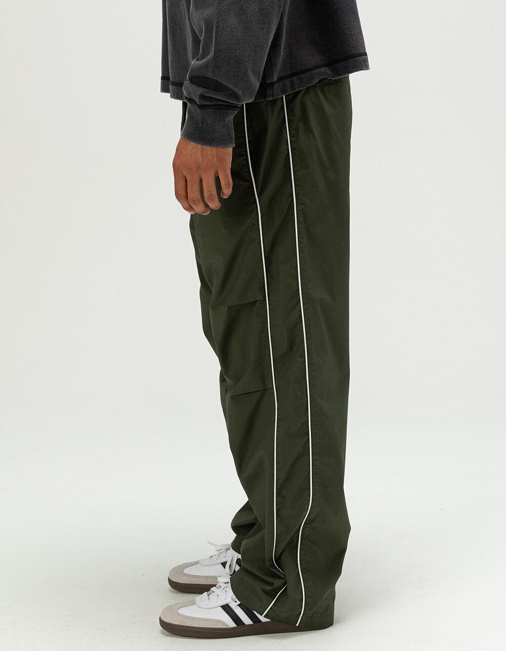 RSQ Mens Track Pants - DK GREEN Product Image