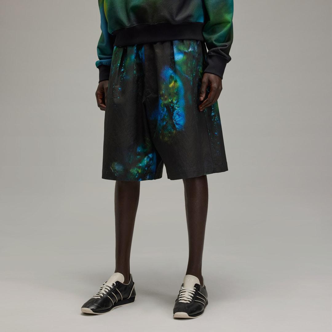 adidas Y-3 AOP Ripstop Shorts Multicolor XS Mens Product Image