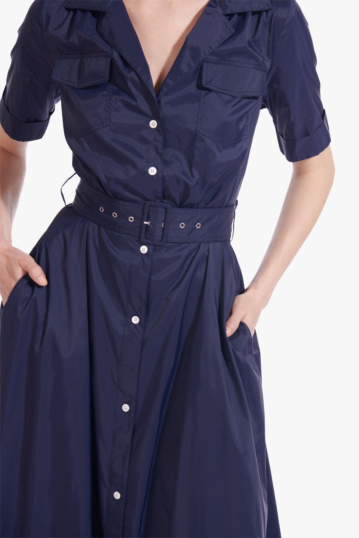 MILLIE DRESS | NAVY Product Image