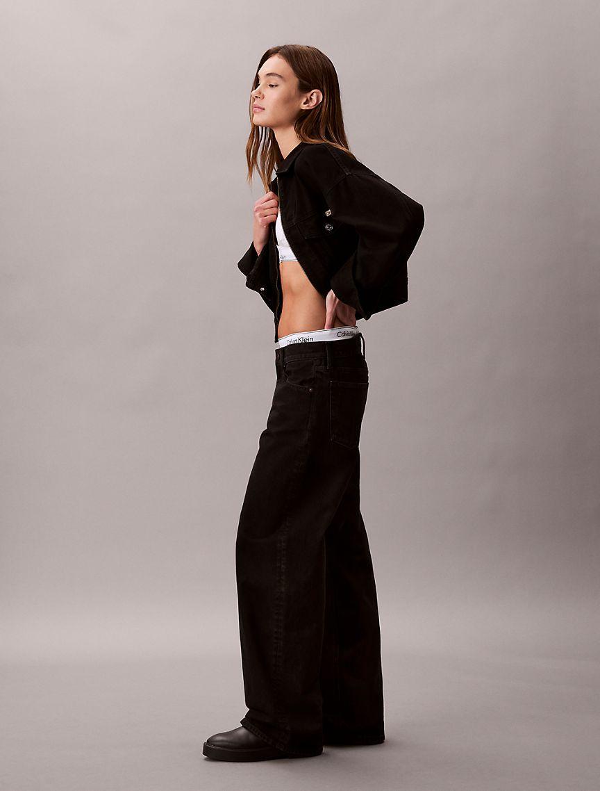 Low Rise Baggy Jeans Product Image