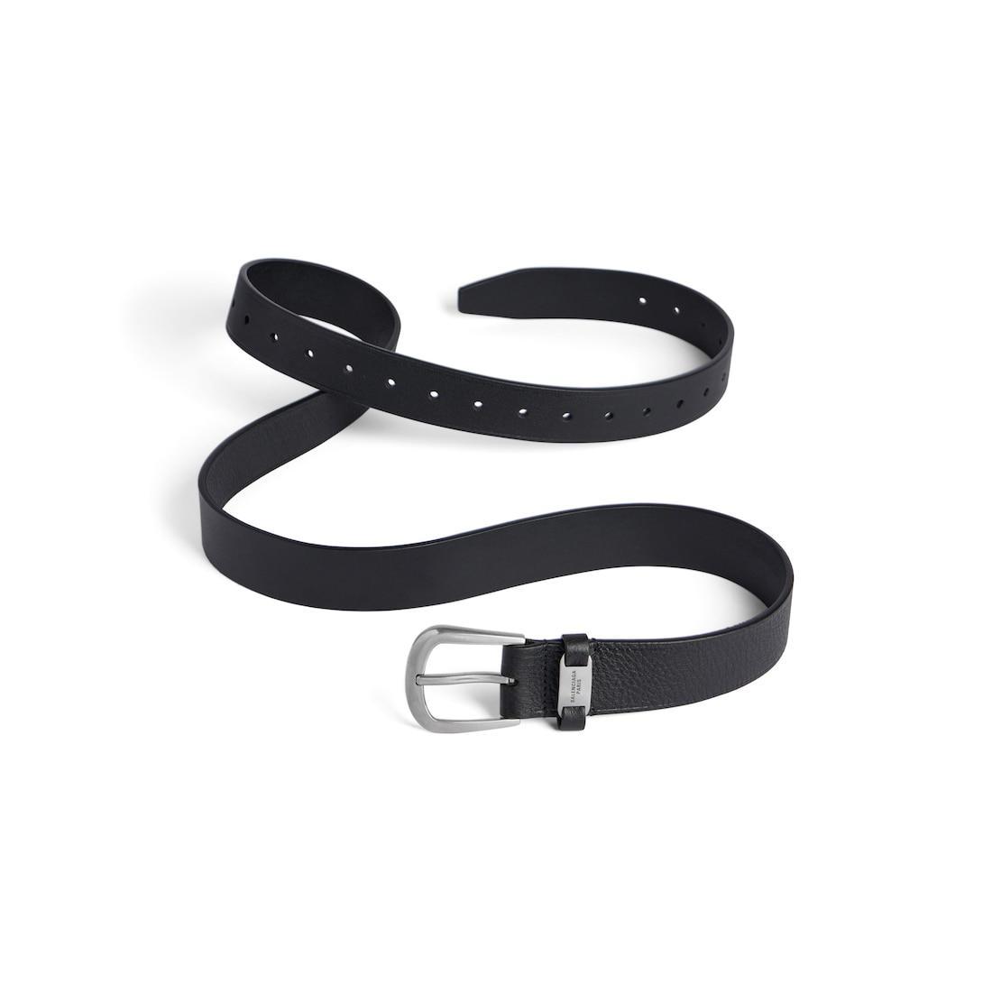 Men's Suit Belt in Black Product Image