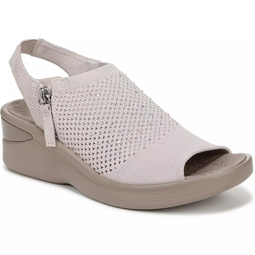 LifeStride Starlet Women's Slingback Wedges, Size: 8 Wide, Brown Product Image