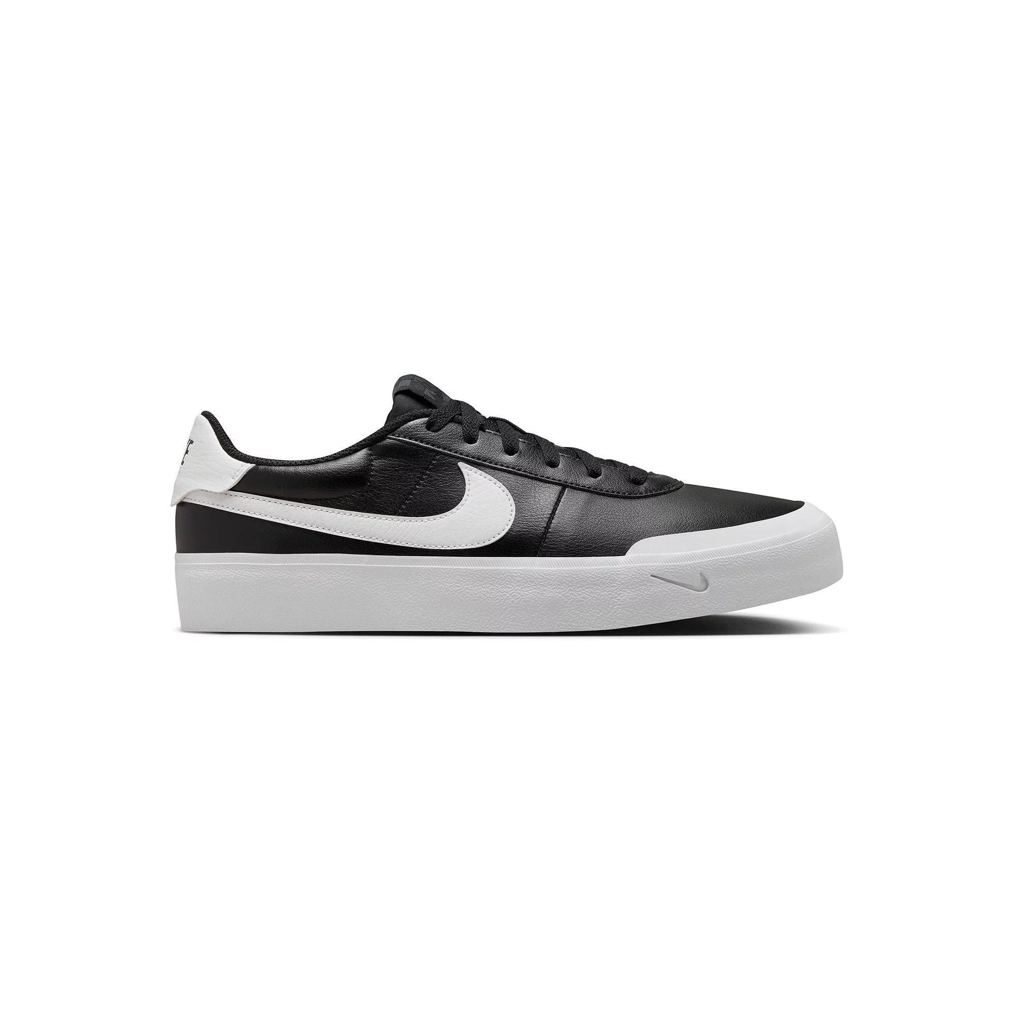 Nike Court Shot Men's Shoes, Size: 7, Black White Product Image