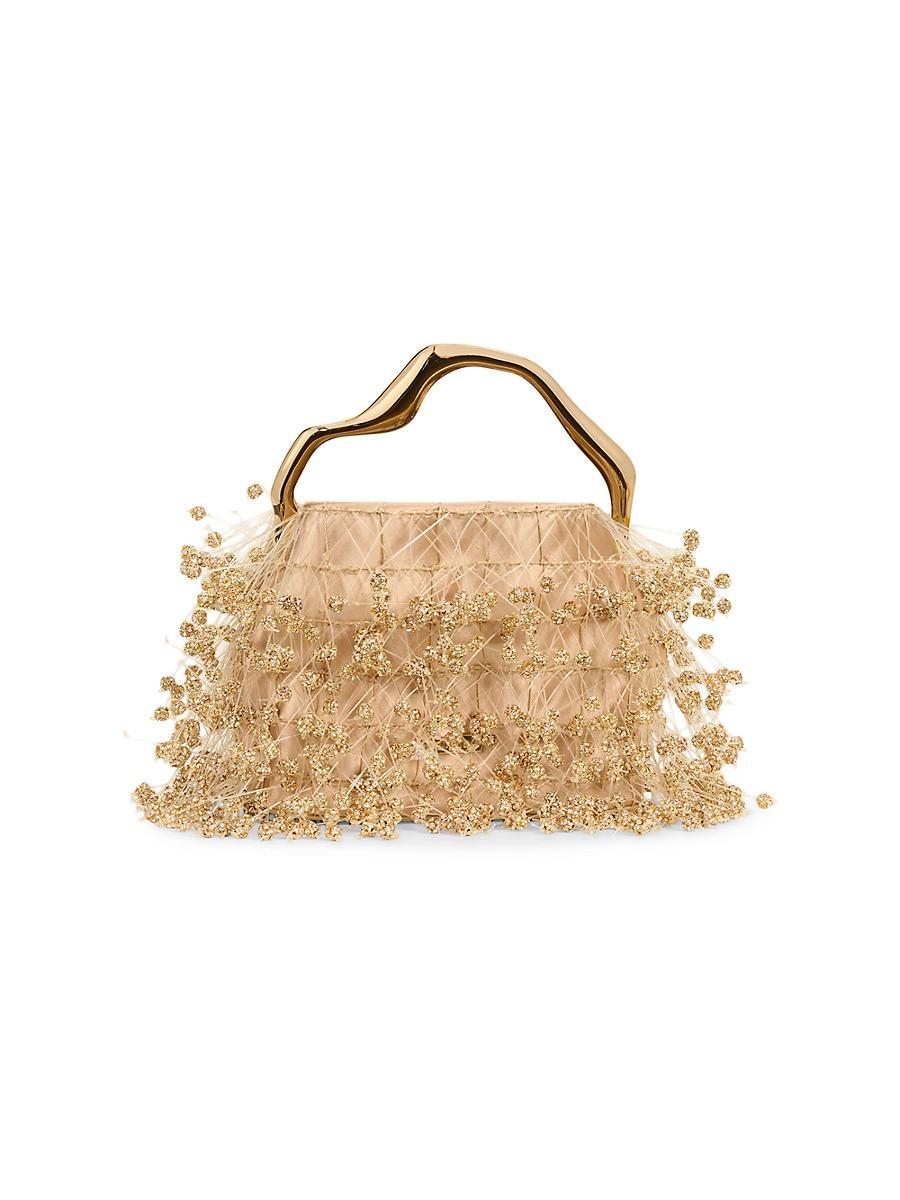 Womens Mini Solene Leather Top Handle Bag Product Image