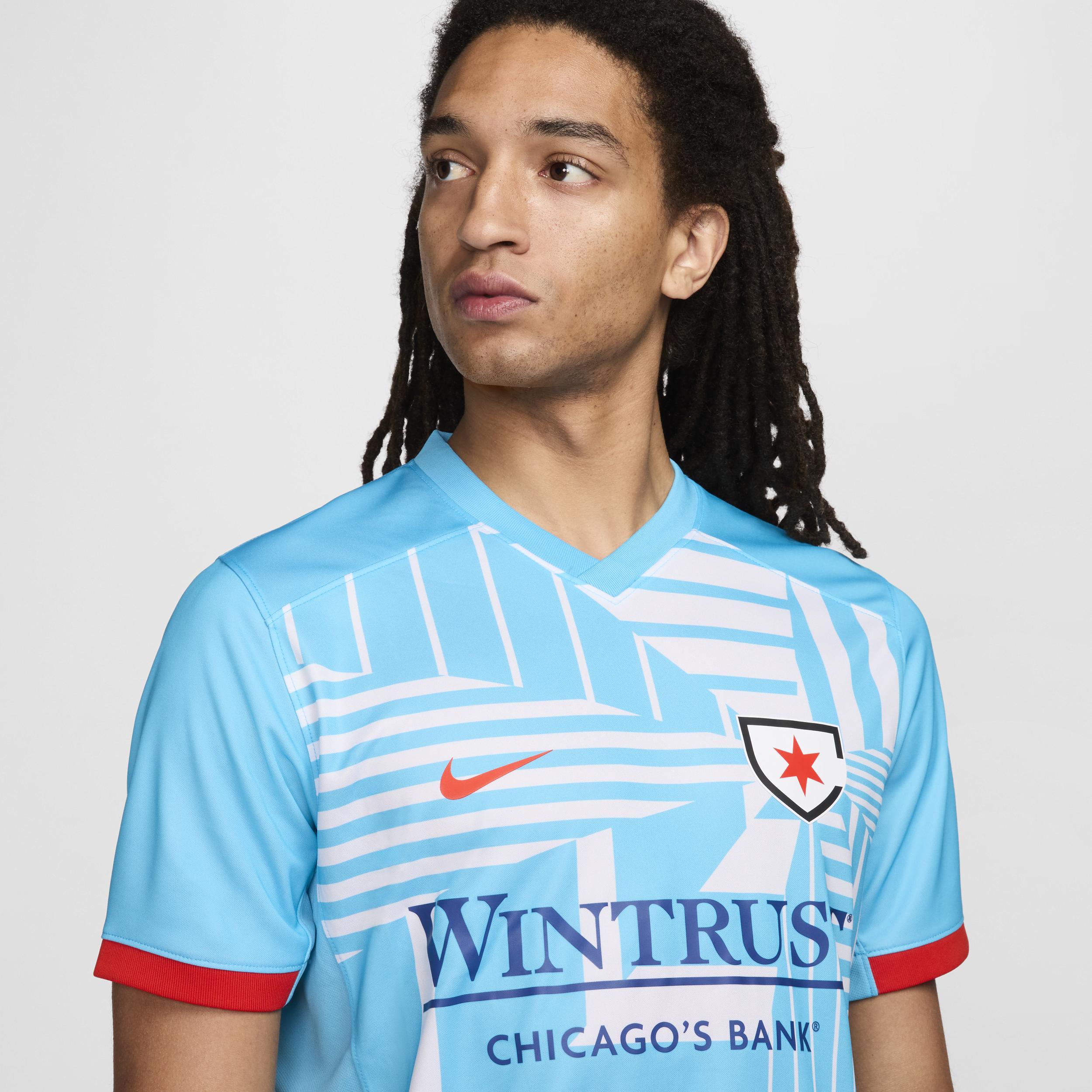 Chicago Red Stars 2024 Stadium Primary Nike Mens Dri-FIT NWSL Replica Jersey Product Image