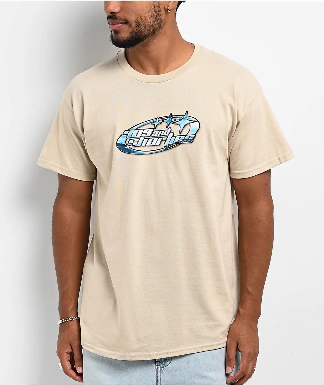 40s & Shorties Y2K Natural T-Shirt Product Image