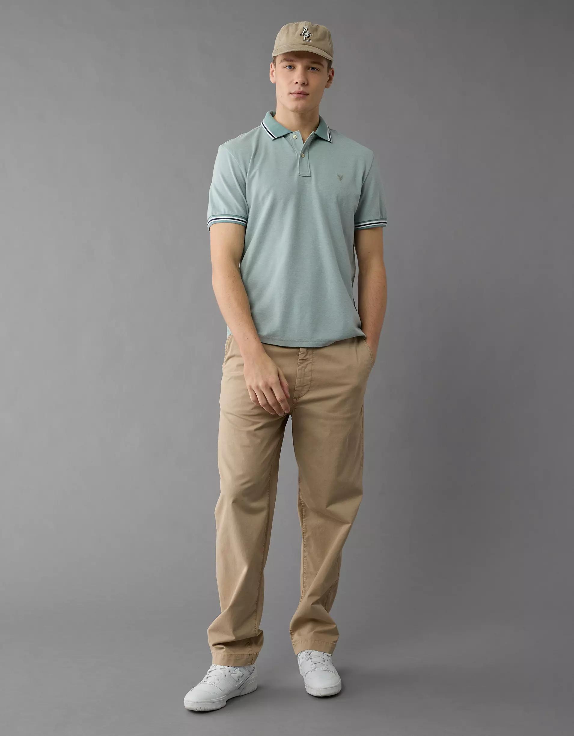 AE Club Pique Polo Shirt Product Image