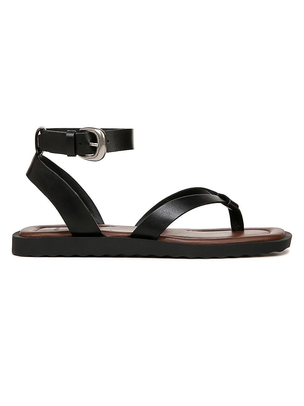 Vince Samuela Ankle Strap Sandals Leather) Women's Sandals Product Image