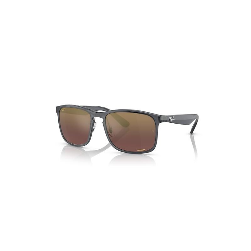 Ray-Ban Rb4264 Chromance Sunglasses Frame Violet Lenses Polarized Product Image