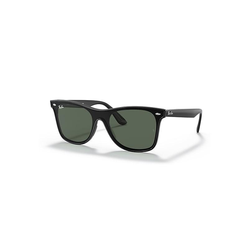 Ray-Ban Mens 0RB3498 64mm Rectangle Polarized Sunglasses Product Image