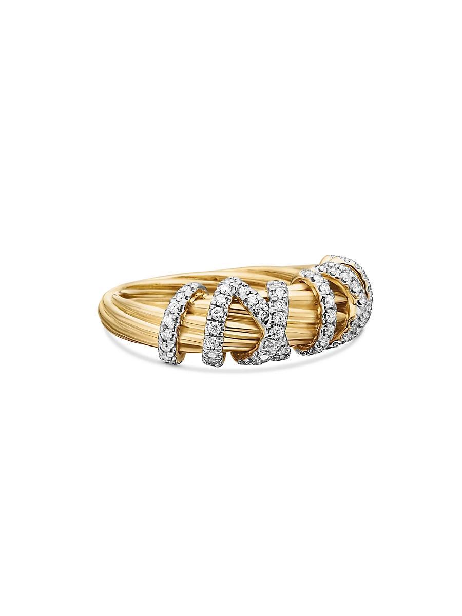 Womens Helena Ring in 18K Yellow Gold Product Image