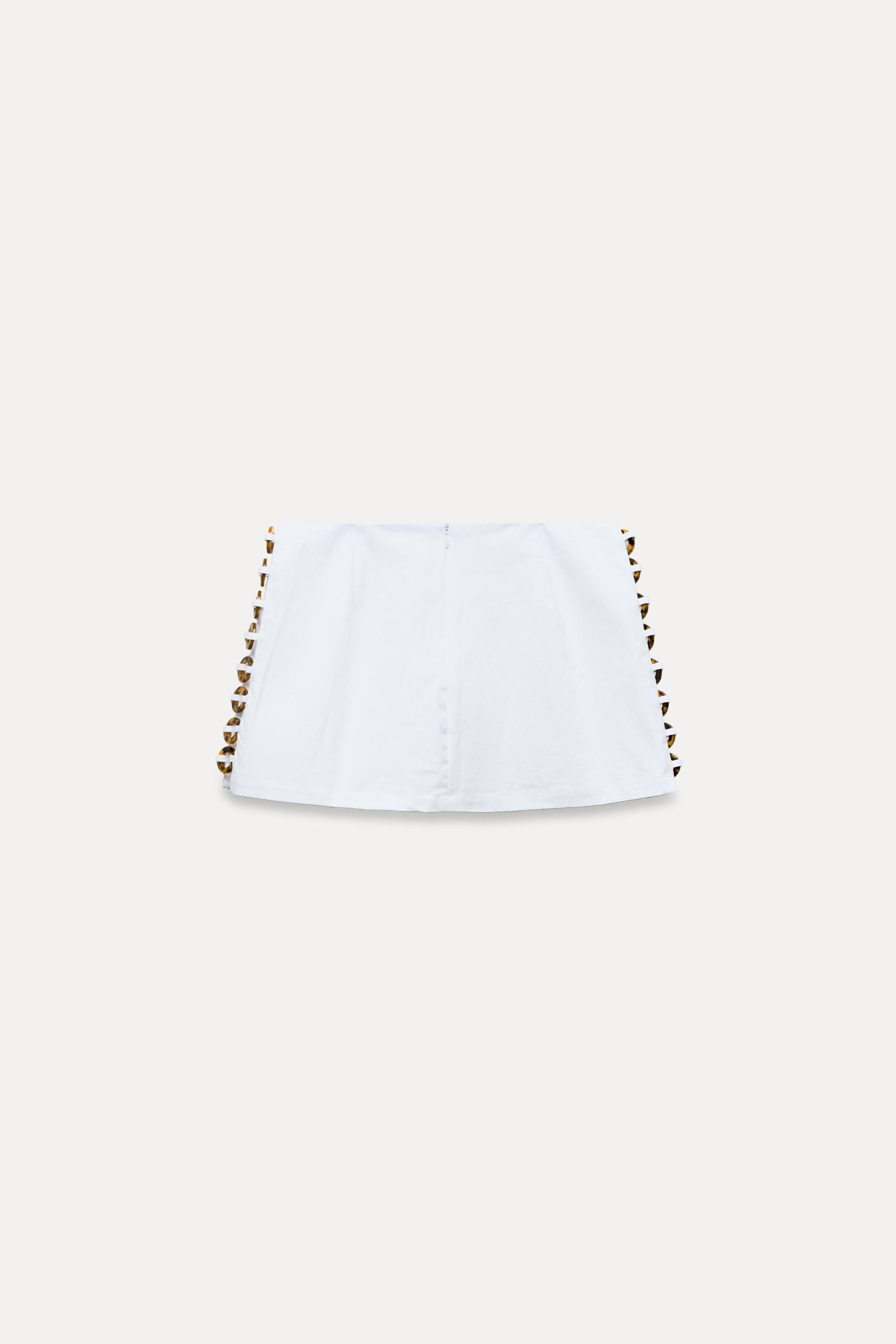 TORTOISESHELL EFFECT SKORT Product Image