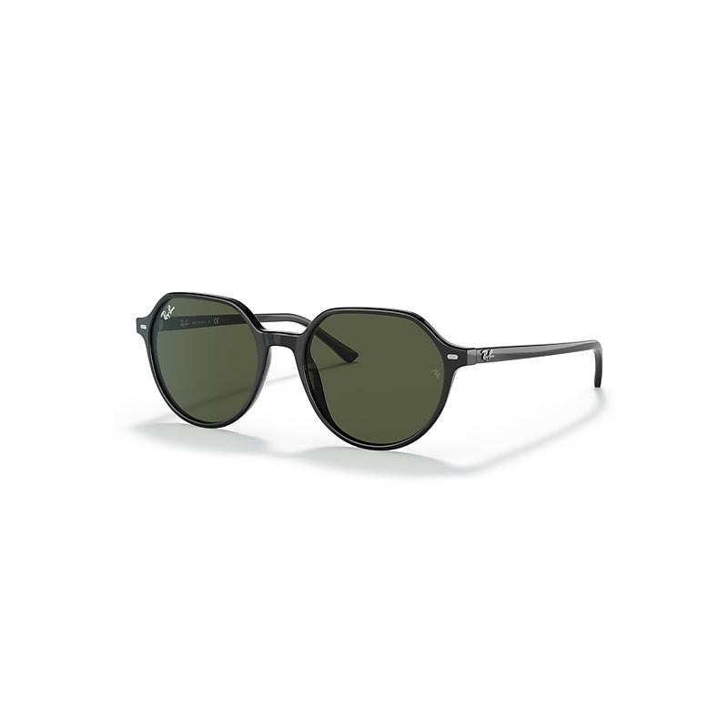 Men's Ray-Ban RB3737 60mm Polarized Rectangle Sunglasses, Black Product Image