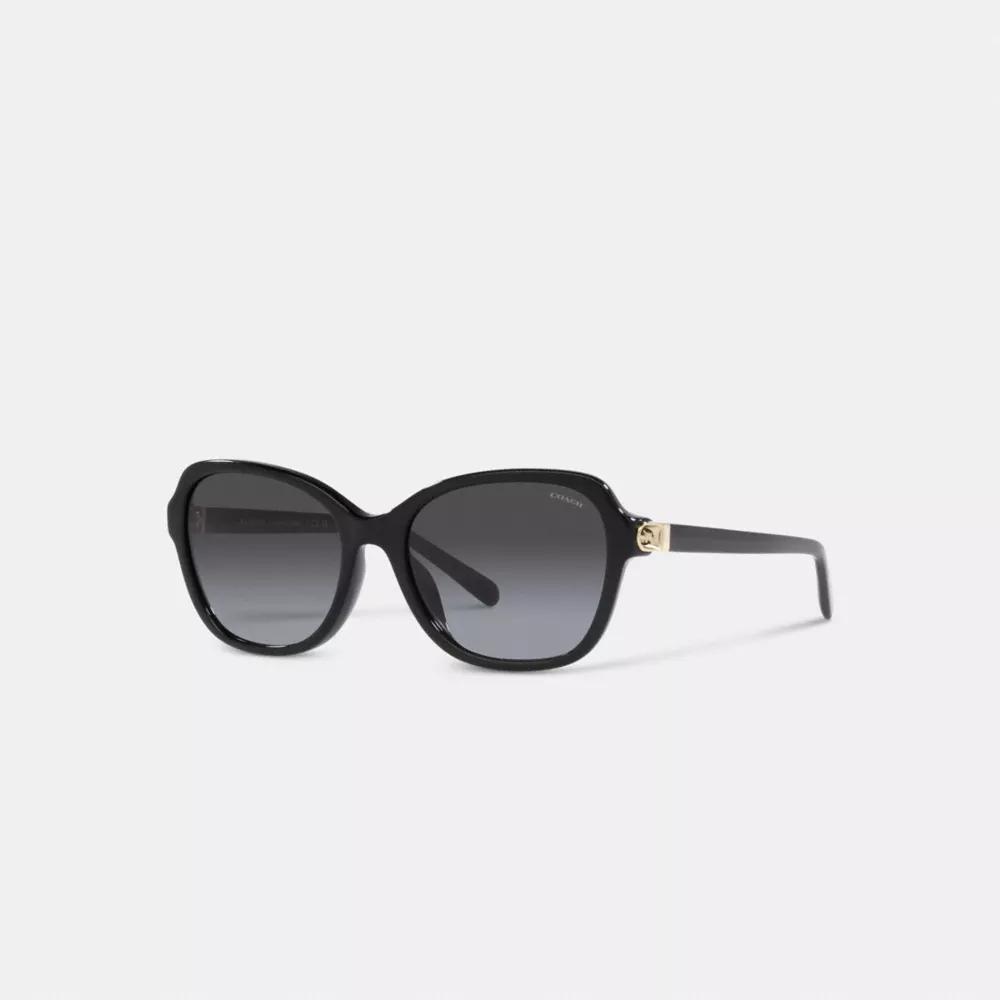 COACH  Womens 56mm Cat Eye Sunglasses Product Image